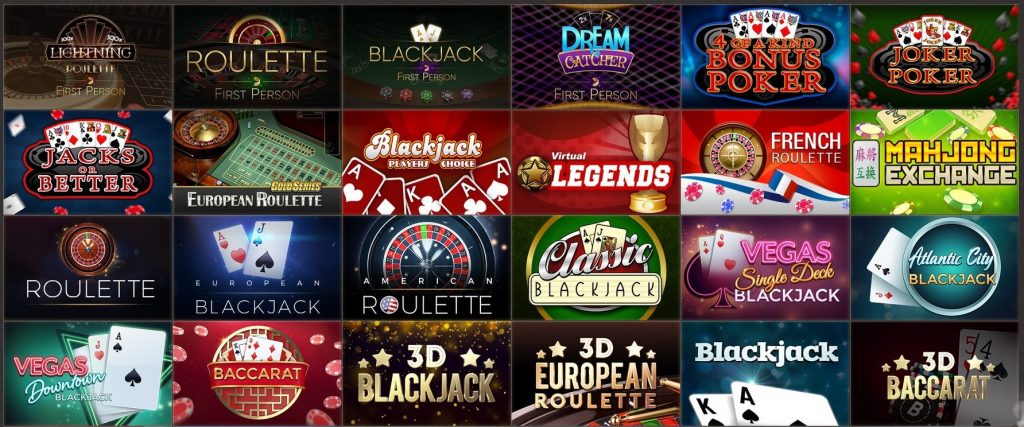 JoyCasino（ジョイカジノ）：テーブルゲーム一覧