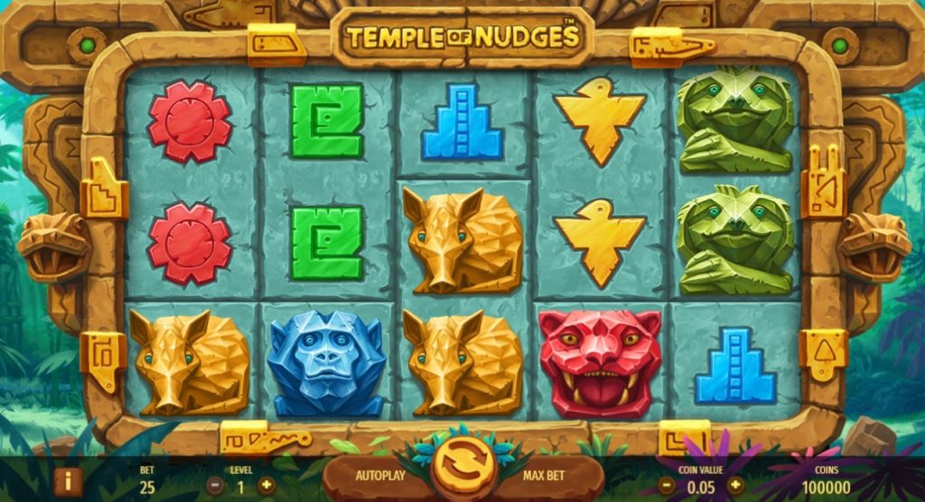 Temple of Nudges のテーマ「ジャングル」