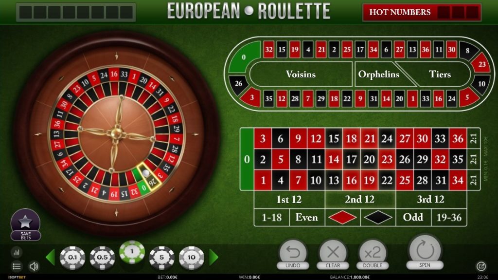 ヨーロピアン ルーレット（European Roulette）