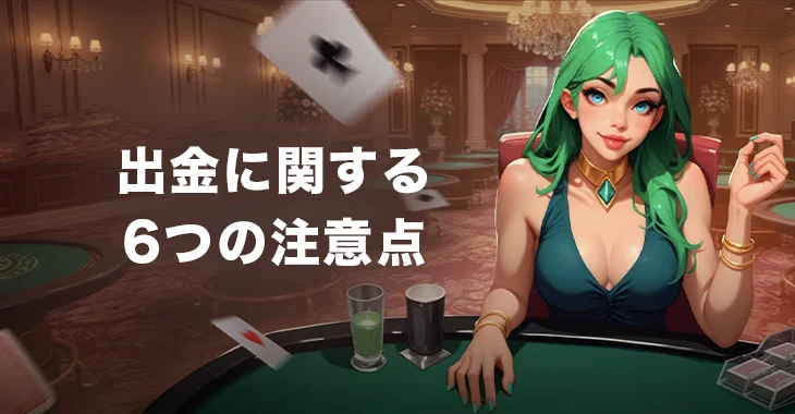 ボンズカジノの出金に関する注意点