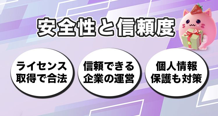 フレッシュカジノの安全性と信頼度