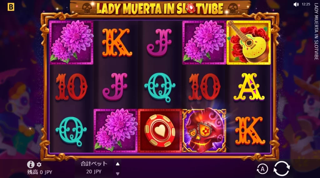 Lady Muerta in Slotvibe（レディムエルタインスロットバイブ）