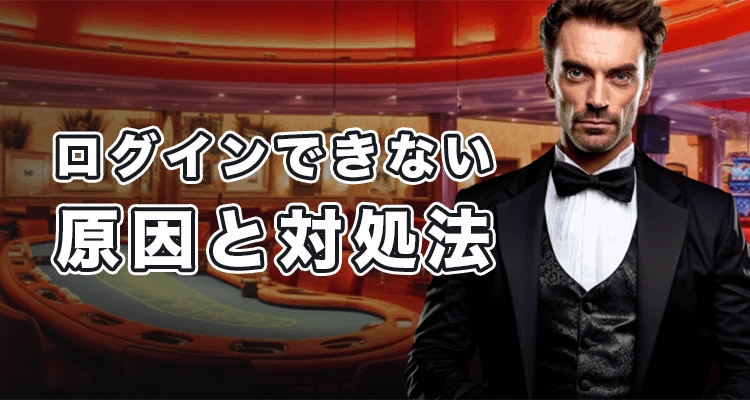 777オンファイアカジノにログインできない時の対処法