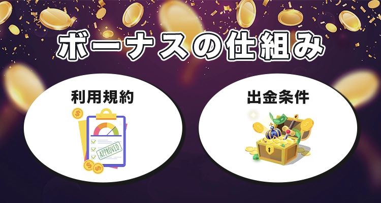 オンラインカジノボーナスの仕組み