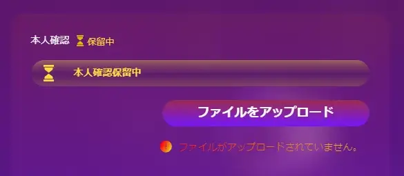 エースカジノの本人確認書類