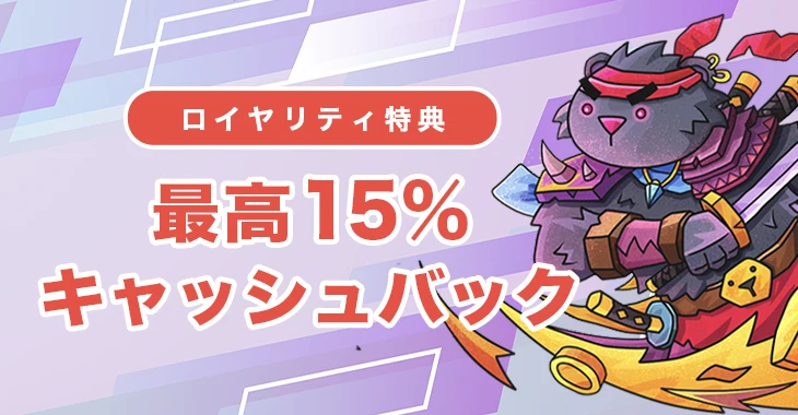 テッドベットのキャッシュバックボーナス
