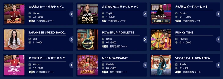 カジ旅のゲーム