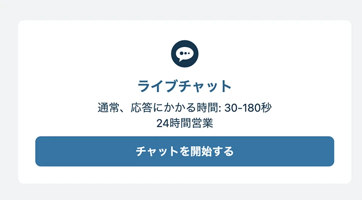 ベラジョンカジノのサポート