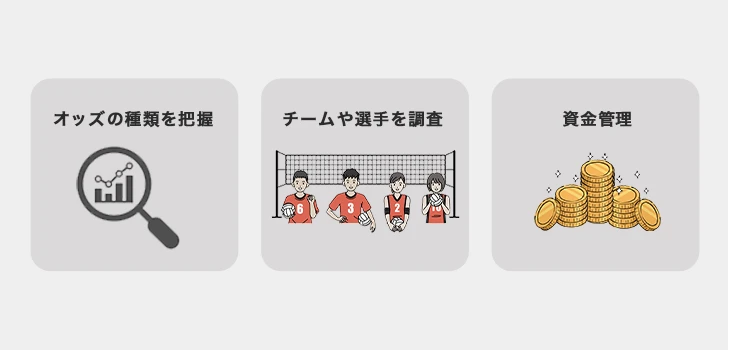 バレーボールベットの戦略