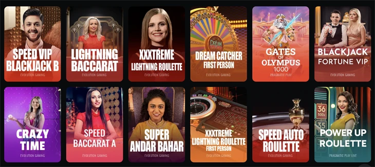 ベットキンカジノのゲーム